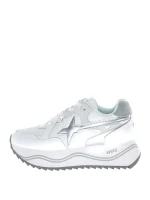 W6YZ SNEAKER DONNA DEVA - WHITE/SILVER