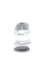 W6YZ SNEAKER DONNA DEVA - WHITE/SILVER - immagine 4