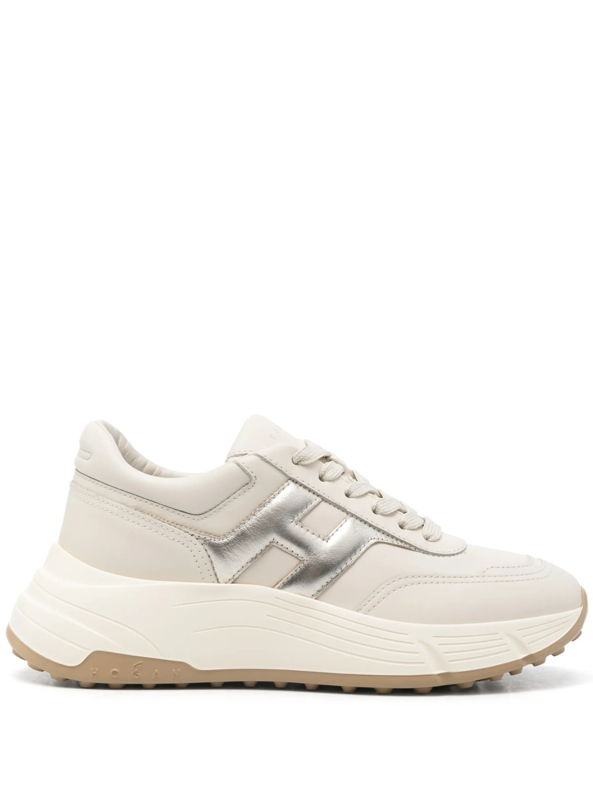 32905474_63384331_2048 HOGAN SNEAKER DONNA H669 - YOGURT/PLATINO - immagine 1