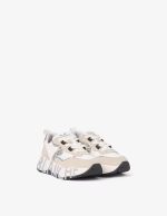 VOILE BLANCHE SNEAKER DONNA CLUB - WHITE/SILBER/BEIGE - immagine 3
