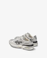 PREMIATA UOMO MOERUN - BIANCO/GRIGIO - immagine 5