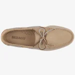SEBAGO UOMO DOCKSIDES NUBUK - BEIGE CAMEL - immagine 3