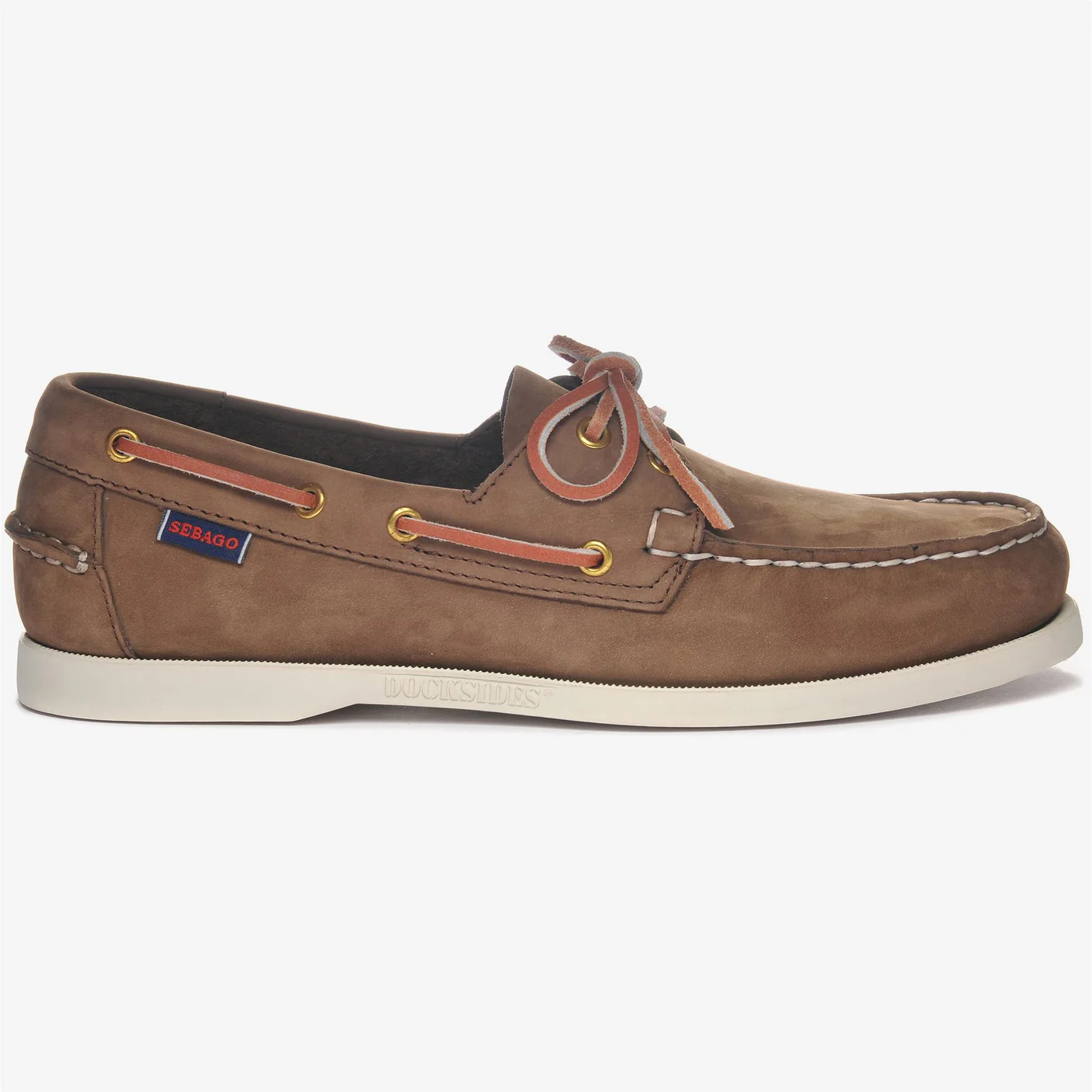 UB7000GA0___ACO_ffa4fbea-e1db-4ca4-9f26-1ad038346917 SEBAGO UOMO DOCKSIDES NUBUK - DARK BROWN - immagine 1