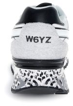 W6YZ SNEAKER UOMO YAK - WHITE/BLACK - immagine 4