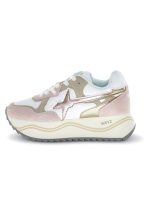 W6YZ SNEAKER DONNA DEVA - CIPRIA/WHITE