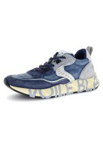 VOILE BLANCHE SNEAKER UOMO CLUB - INDIGO/GREY