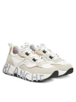 VOILE BLANCHE SNEAKER DONNA CLUB - WHITE/PLATINUM - immagine 3